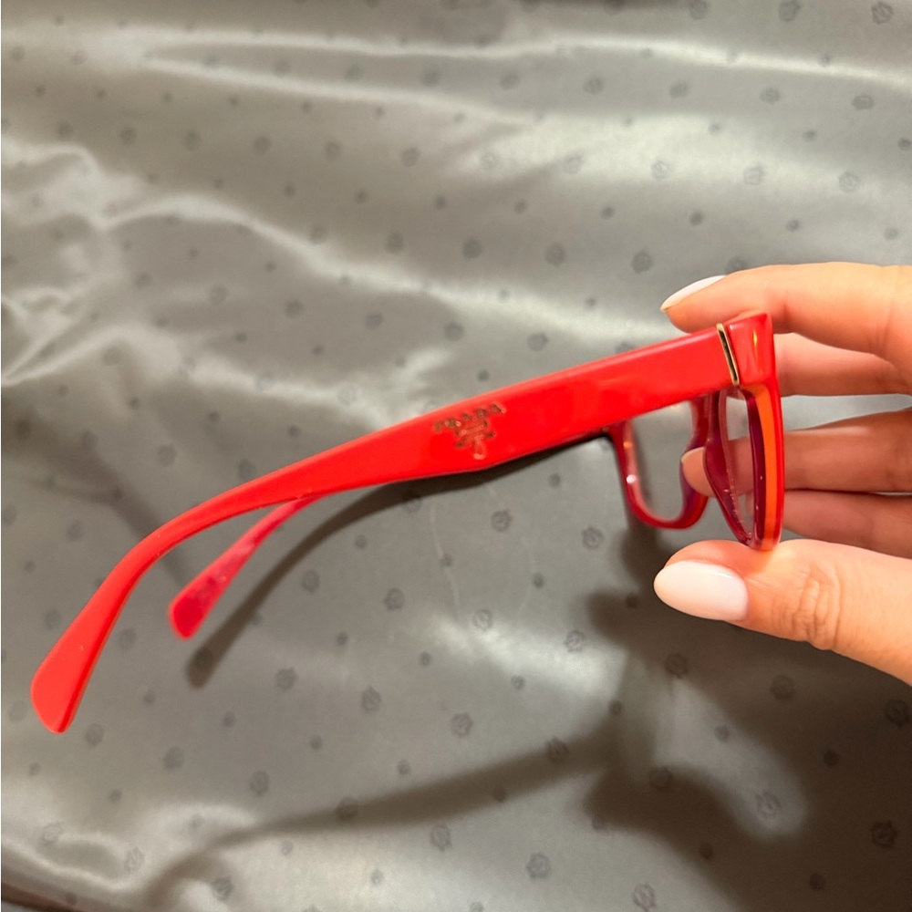 Prada Red Frames - image 3